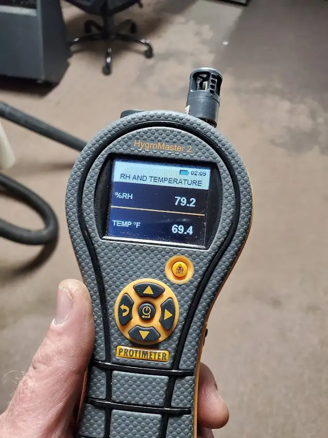 Moisture meter humidity assessment for Mold Remediation & Removal in Perkasie
